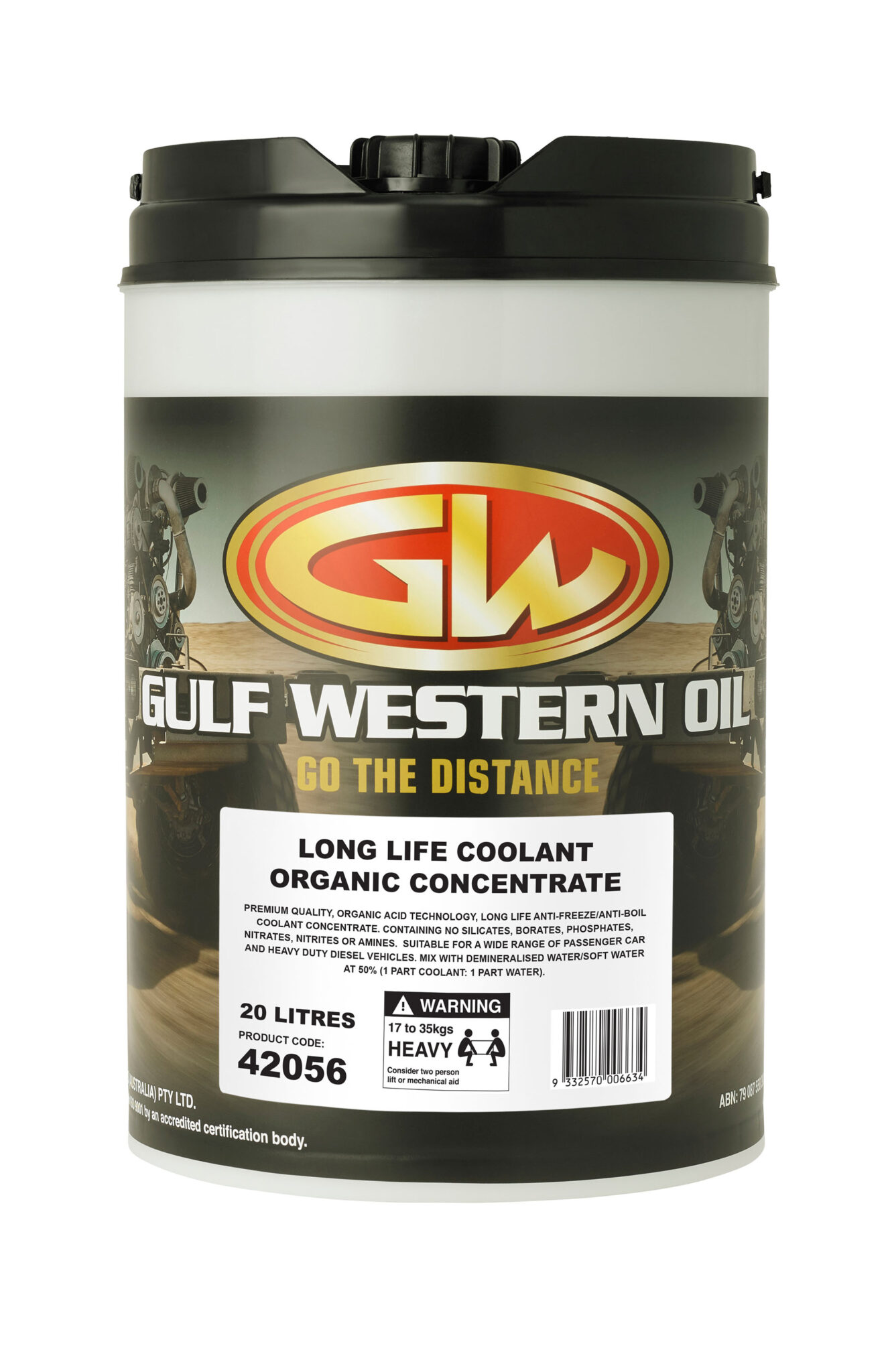 LONG LIFE COOLANT ORGANIC CONCENTRATE Gulf Western Oil